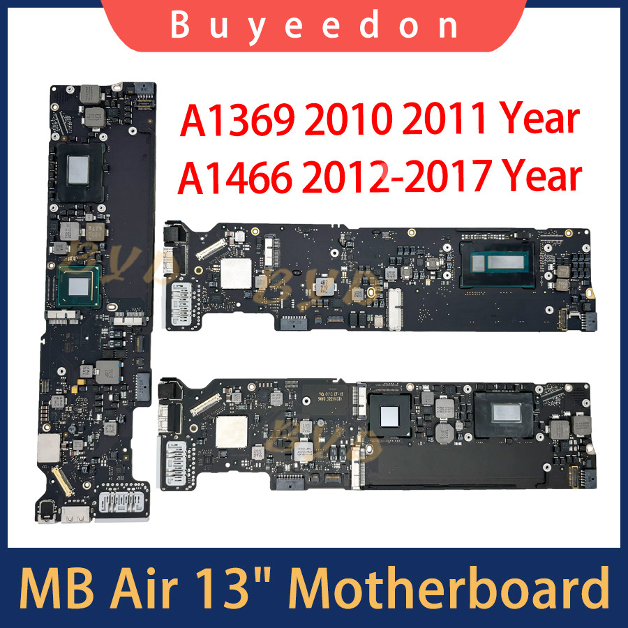 Tested Original A1466 Motherboard For Macbook Air 13" A1369 Logic Board I5 I7 4Gb 8Gb 2010 2011 2013