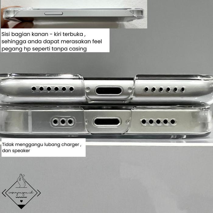 Crystal Clear Case Iphone 7 8 PLUS X XS XR 11 PRO MAX Casing Polos