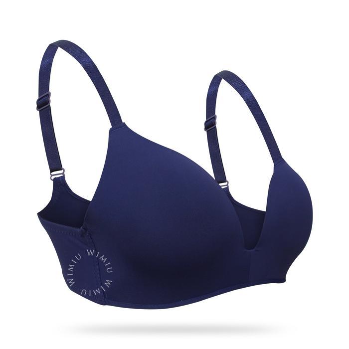 Wimiu BH Bra Tanpa Kawat Wanita Premium Satin Cantik Seamless Busa Tipis Nyaman 100089