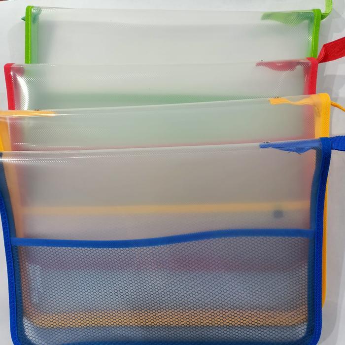 MAP RITSLETING PLASTIK FOLIO MAP ZIPPER MAP RESLETING