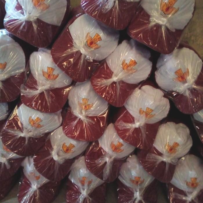 New- topi sd merah putih dan topi smp biru putih bordir