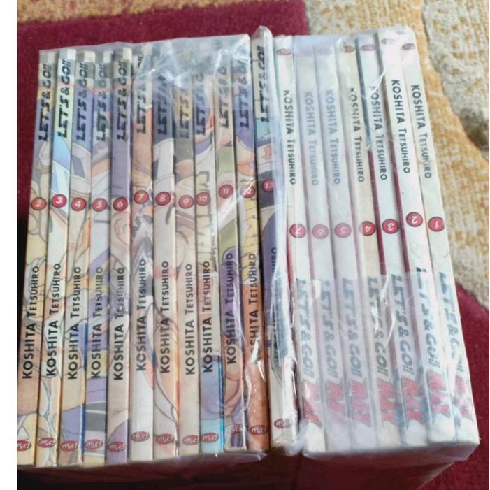 Komik Lets And Go Biasa 1-13 Dan Max Vol 1-7 Kolpri Mulus Ori Bahasa Indonesia