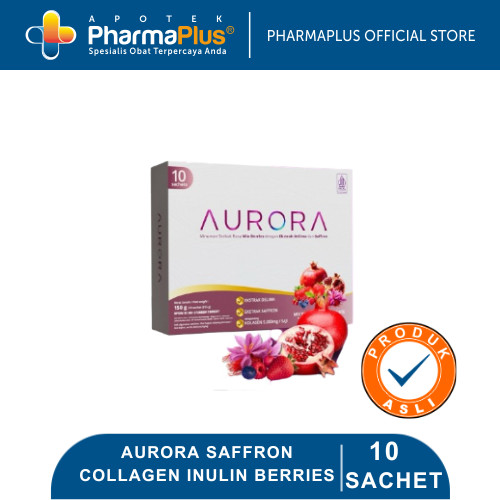 Aurora Saffron Collagen Inulin Berries 10 Sachet