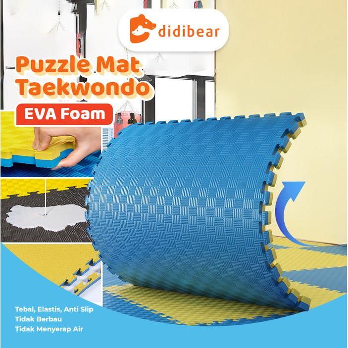 Didibear SNI Matras Taekwondo Karate Matras Evamat Matras Matras Beladiri Matras Eva Puzzle Beladiri
