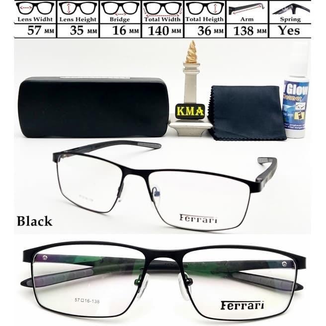 Kacamata Minus Ferrari Frame Kacamata Sport Frame Unisex