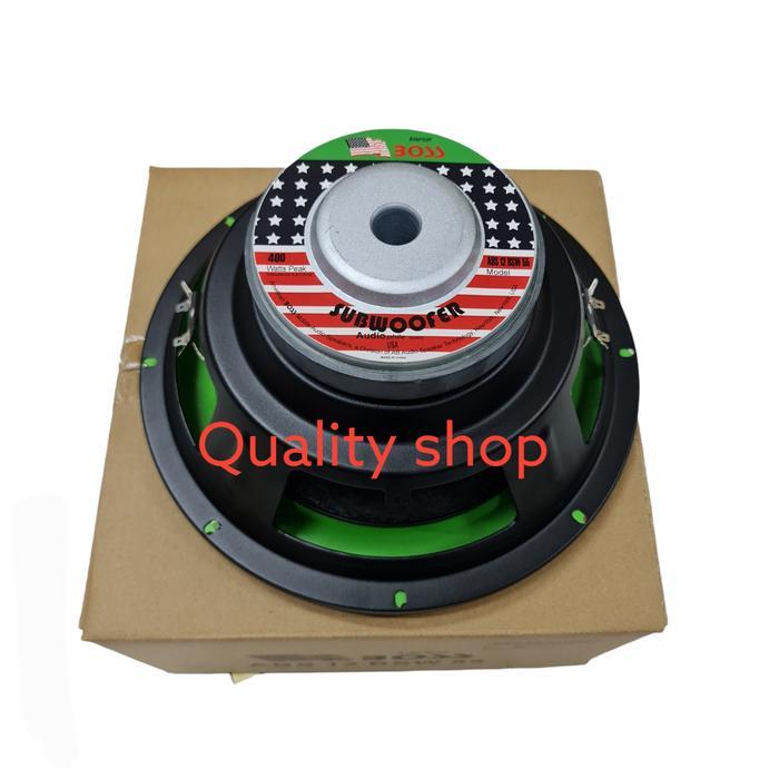 SUBWOOFER AMERICAN BOSS 12 INCH 400 WATT DOUBLECOIL SUARA MANTAP