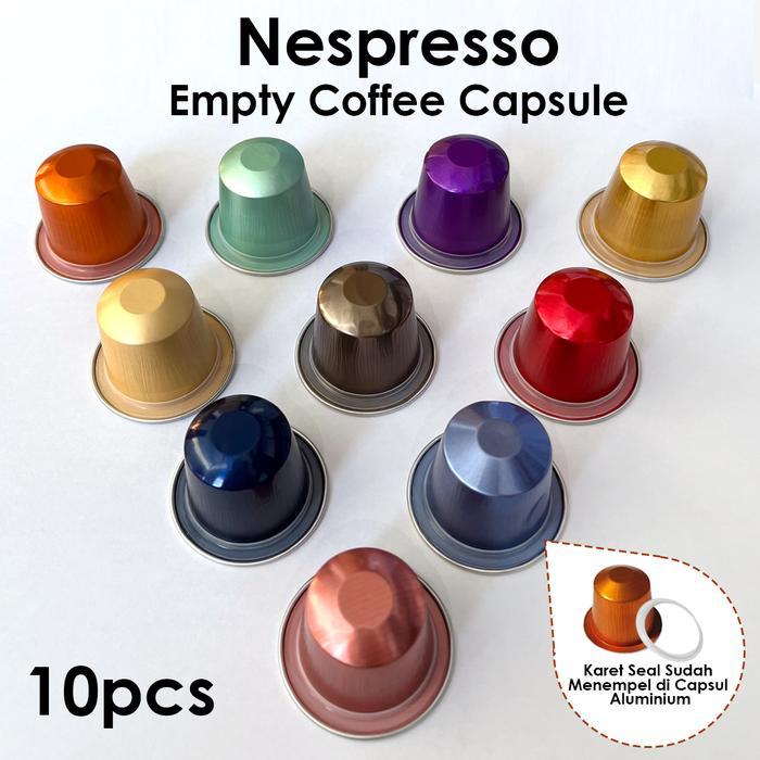 PROMO!! Nespresso Empty Coffee Capsule / isi ulang kopi kapsul kosong