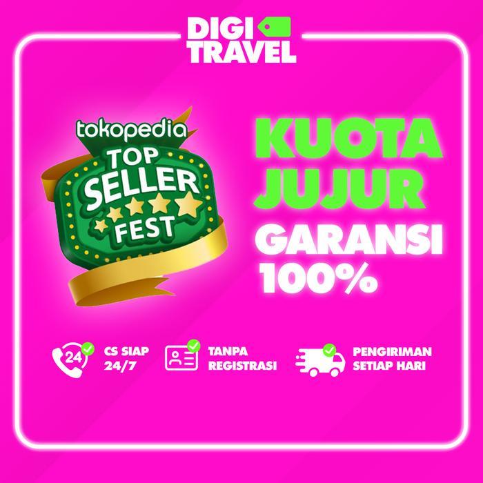 zmaa- Digi Travel Sim Card Usa America 3Uk Kuota Besar 4G 5G Simcard Amerika Us Usa Kuota