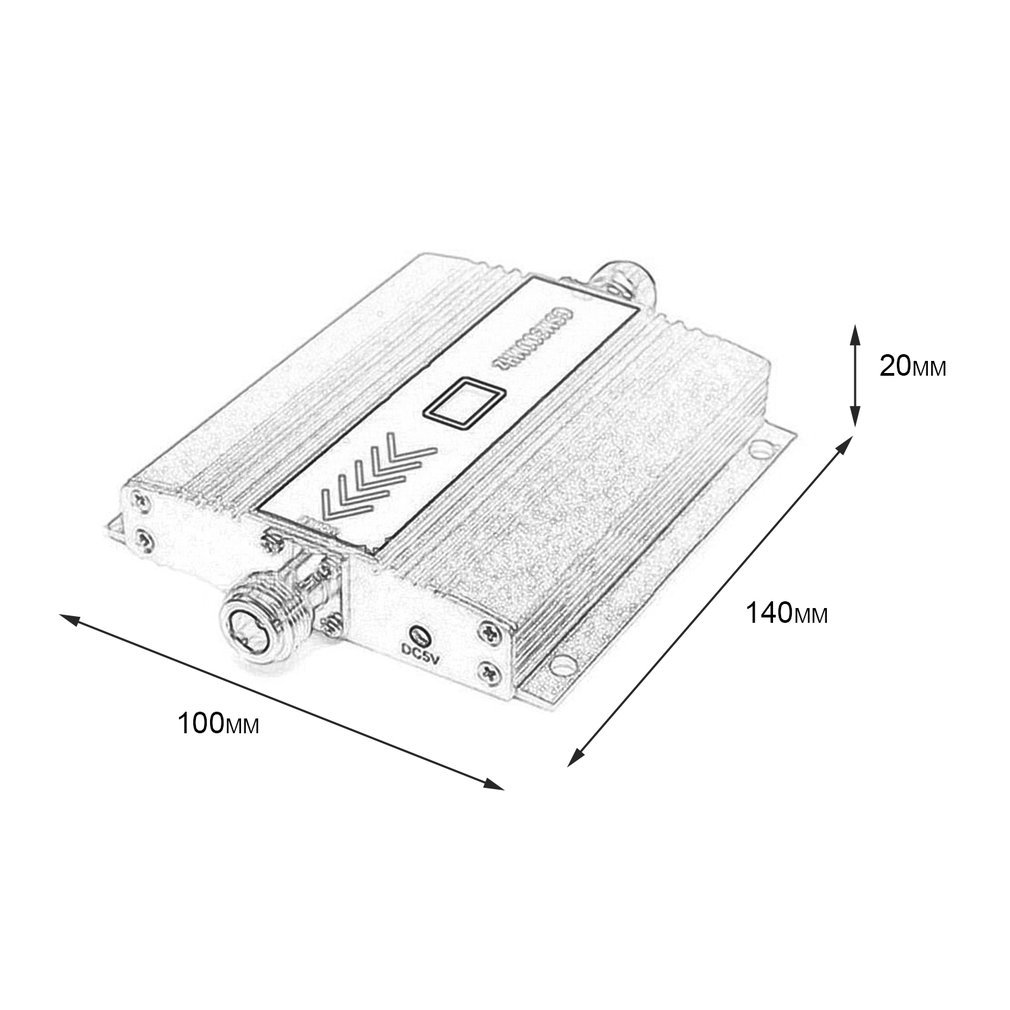 Mobile Gsm Signal Repeater Alloy Lcd Gsm 900Mhz Mobile Cell Phone