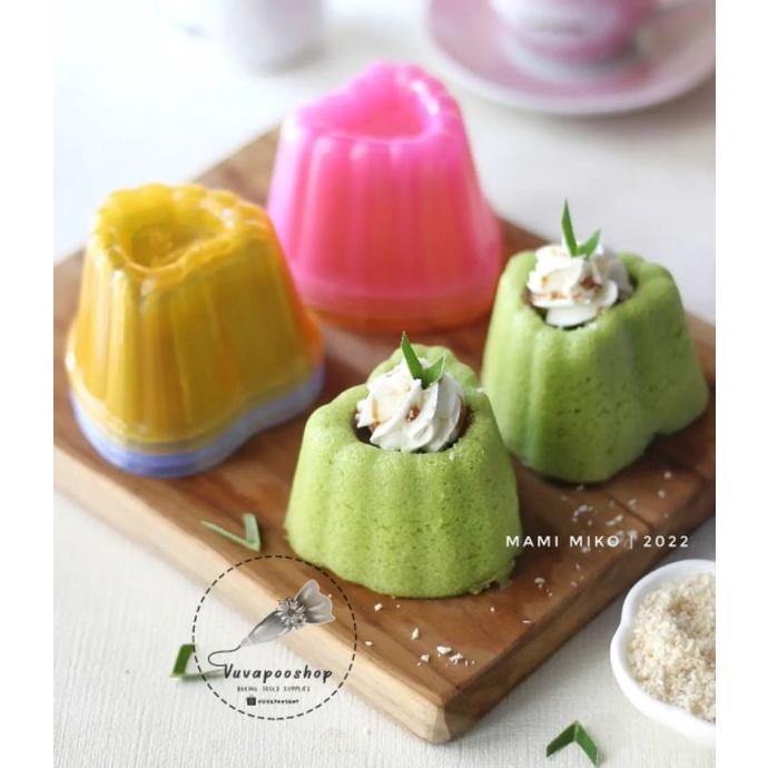 Terlaris Cup Jelly Hati isi 12pcs / Cup Puding Jelly Agar / Cetakan Puding Plastik SALE