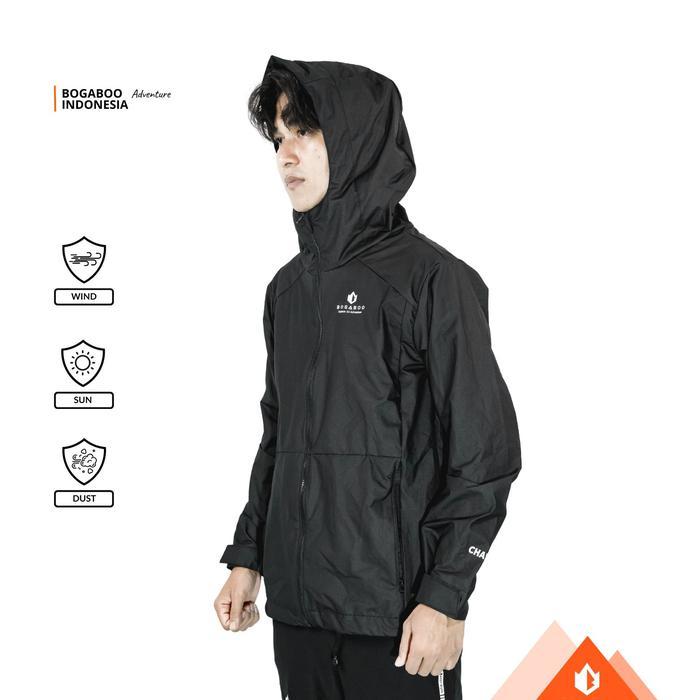Eiger - Jaket Running Bogaboo Goretex 3Layer Seri CHAVASH Waterproof Windbreaker Ultralight Pria