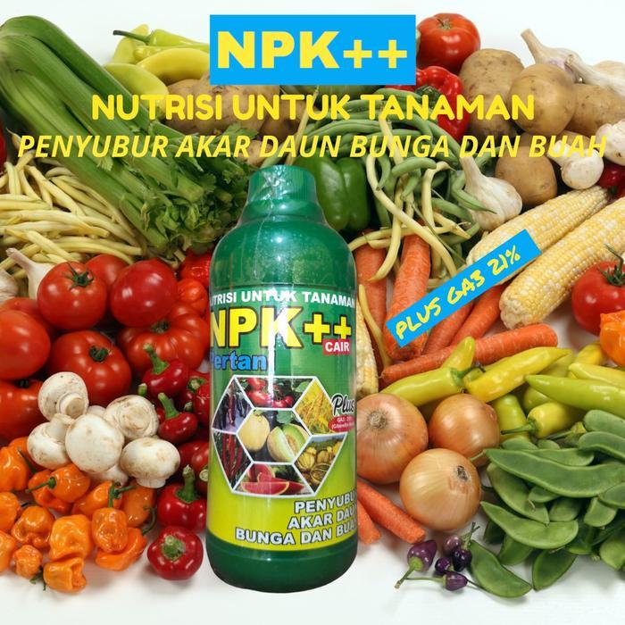 HS7 Npk Cair Pertani Plus Zpt Ga3 Giberellin Acid Untuk Menyuburkan Akar Daun Bunga Dan Buah