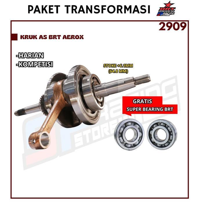 Promo Bebas 3-Kruk As Brt Murah-Kruk As Aerox-Crankshaft Brt-Bandul Br