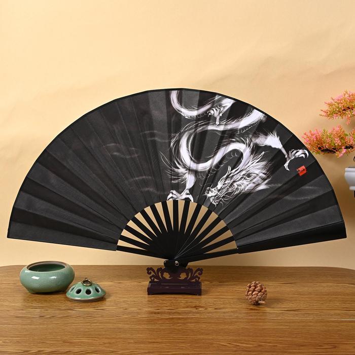 Kipas Lipat Cina/Kipas Lipat Gaya Kuno Cina/Kipas Lipat Sutra Cina
