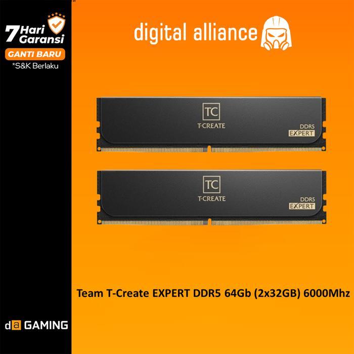 Team T-Create EXPERT DDR5 64Gb (2x32GB) 6000Mhz