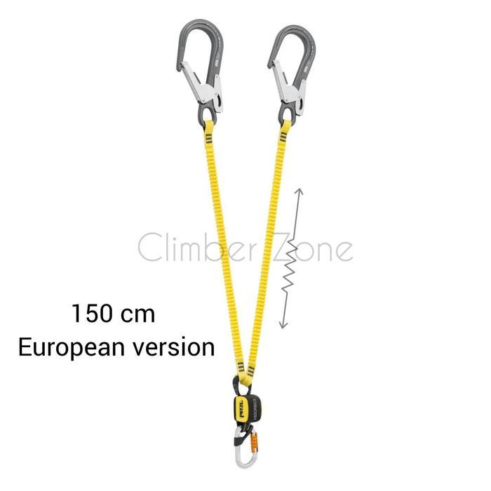 Petzl ABSORBICA-Y Lanyard 150 cm with MGO