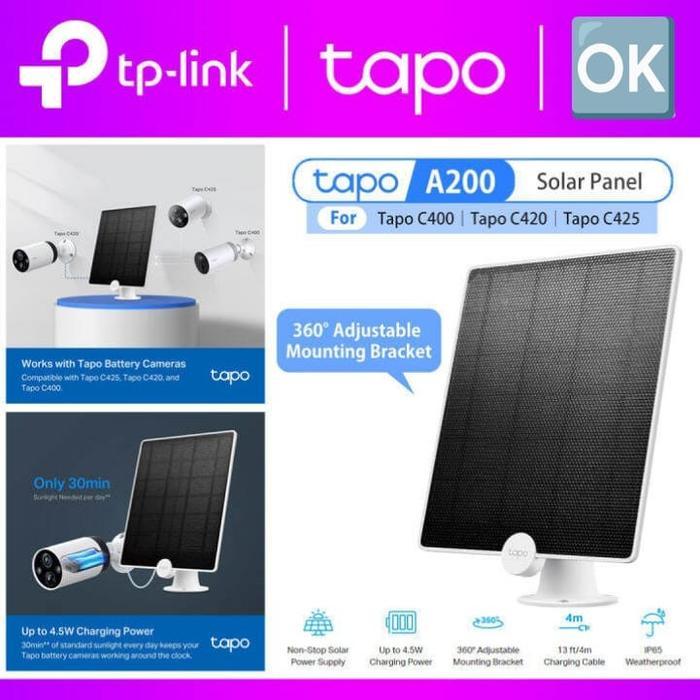TP- Link Tapo A200 Solar Panel