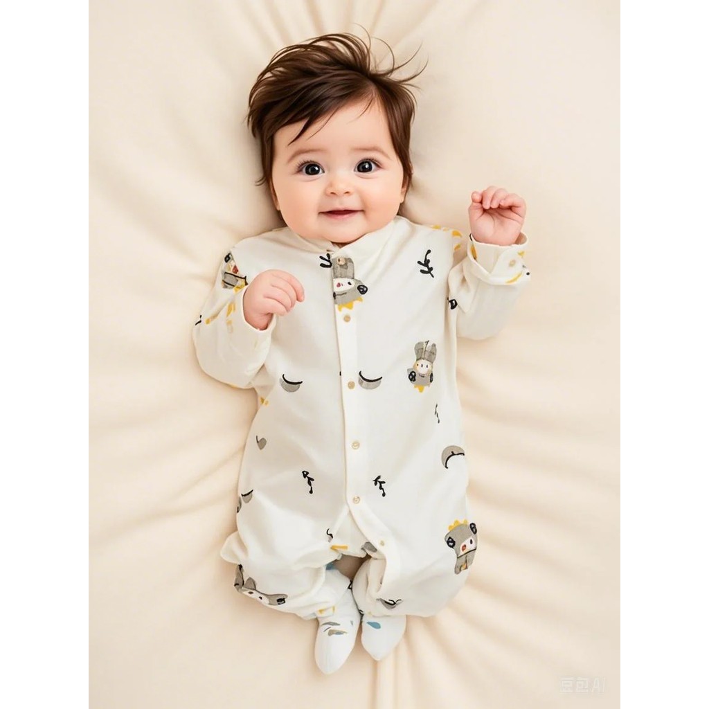 Autumn Baby Clothes Newborn Rompers Bodysuit & 100 Cotton Long Sleeve For Newborn Clothes Loungewear