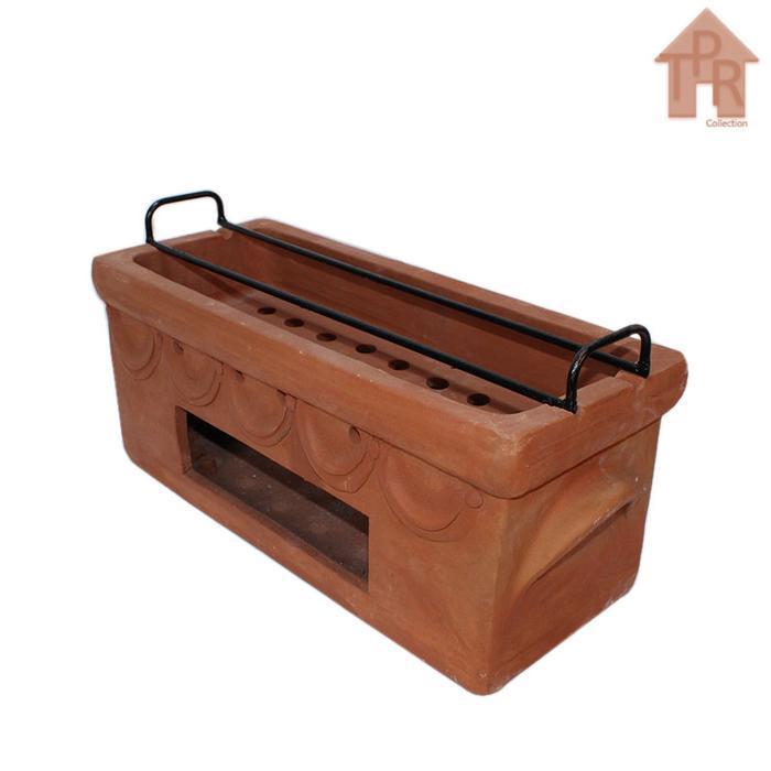 BABYLOLI- Terakota - Anglo Tanah Liat Bakaran Sate Jumbo (L)