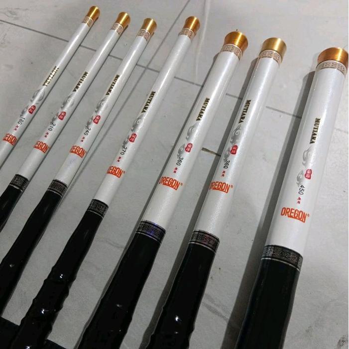 joran tegek carbon oregon mutiara tegek carbon ruas pendek mentah