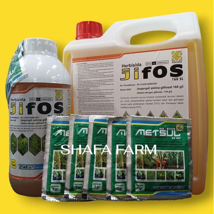 JIFOS 160SL - Herbisida Sistemik Racun Rumput Liar