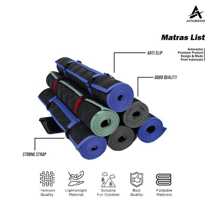 CHINVESLAVAP - ANTARESTAR MATRAS YOGA / CAMPING V2 MATRAS OUTDOOR TEBAL EMPUK