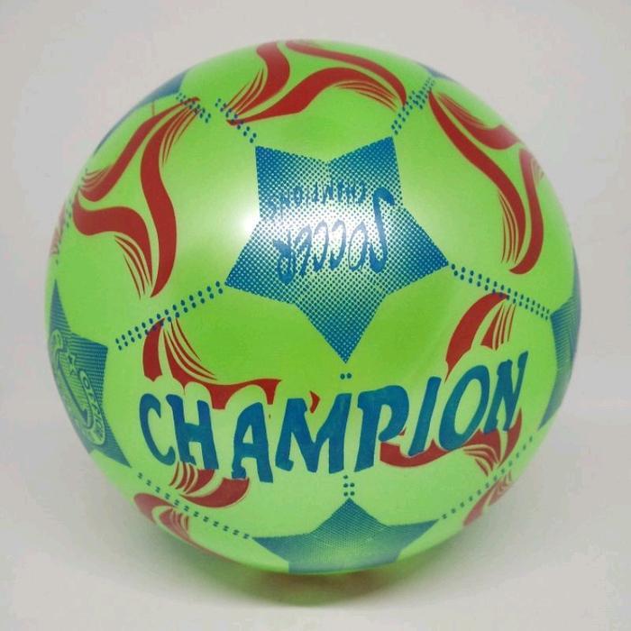 Mainan Bola Kaki Gambar Champion Sport / Bola Karet Anak