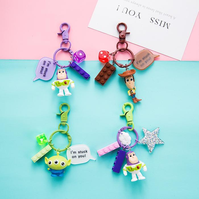 Ganci / Gantungan Kunci Karakter Kartun Lucu (Toy Story) Key Chain