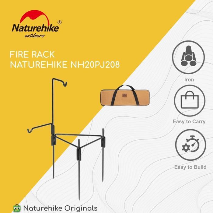 FIRE RACK / GANTUNGAN / TRIPOD PANCI CAMPING NATUREHIKE NH20PJ208