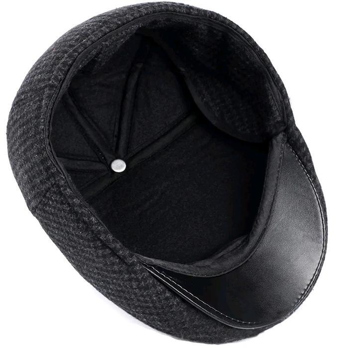 Topi Baretta kancing topi seniman unisex