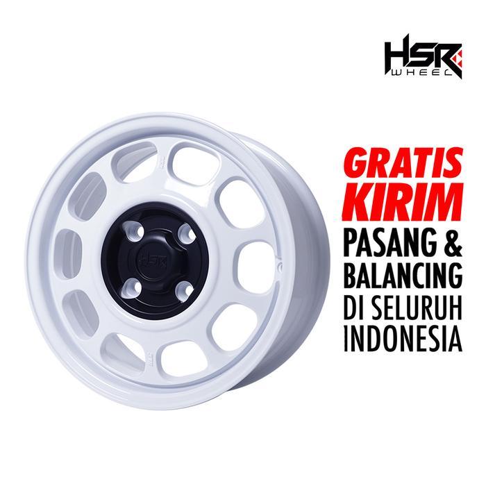 Velg Mobil KLG 9100 HSR R15X65 H4X100 ET42 WHITE