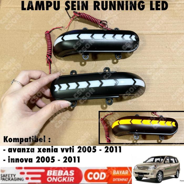 Lampu Sein Running Spion Mobil Avanza Xenia Vvti 2005 2007 2010 2011