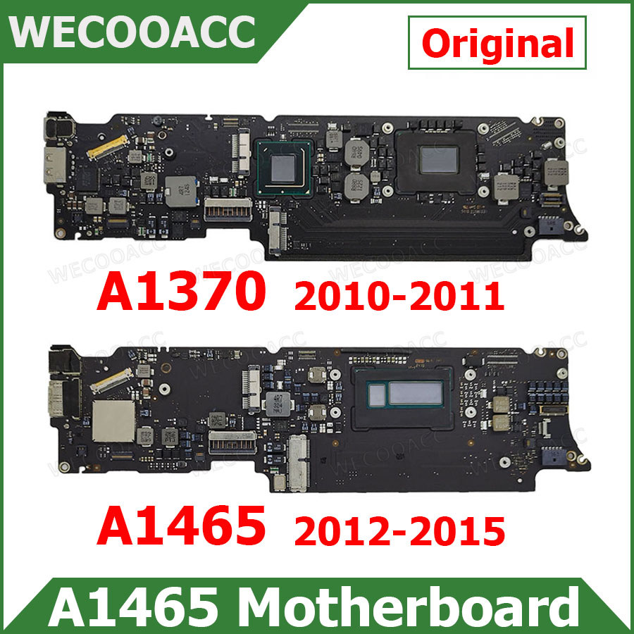 Original Motherboard For Macbook Air 11" A1370 A1465 Logic Board I5 I7 4Gb 8Gb 2010 2011 2012 2013