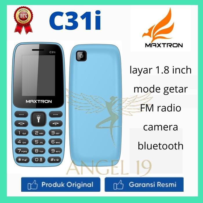 IpStore- Hp Maxtron C31I Pro Hp Candybar 1,8" Dual Sim Gsm Hp Murah Garansi Resmi