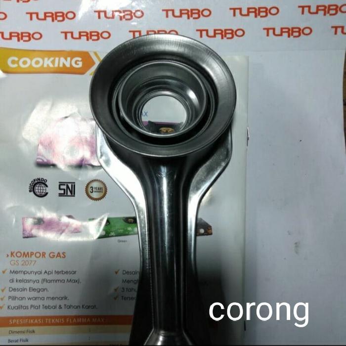 BURNER TUNGKU KOMPOR GAS TURBO GS 2077 ORIGINAL