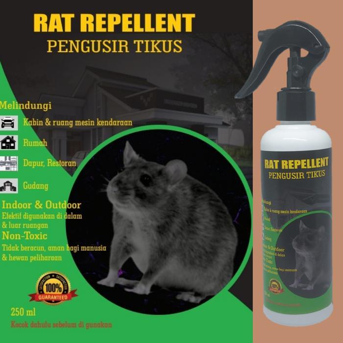 BERKUALITAS rat repellent tidak beracun pengusir tikus rodent repellent