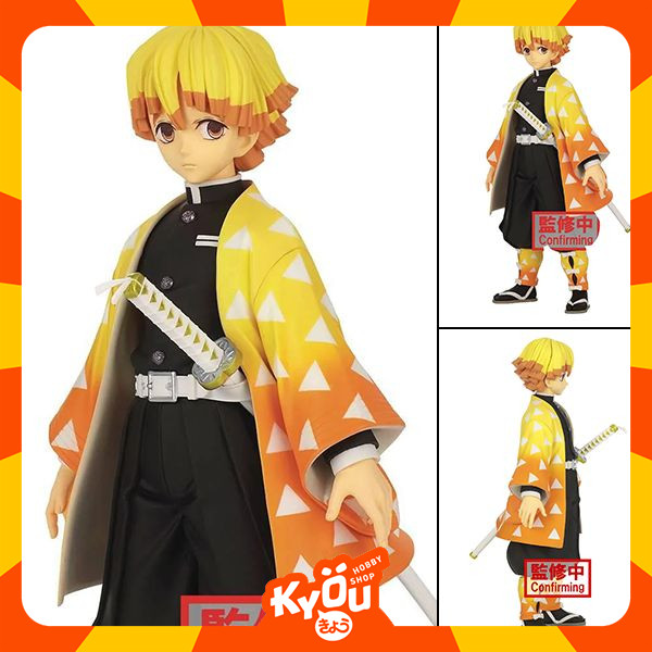[JAPVER] Grandista Figure Agatsuma Zenitsu - Kimetsu no Yaiba (22cm)