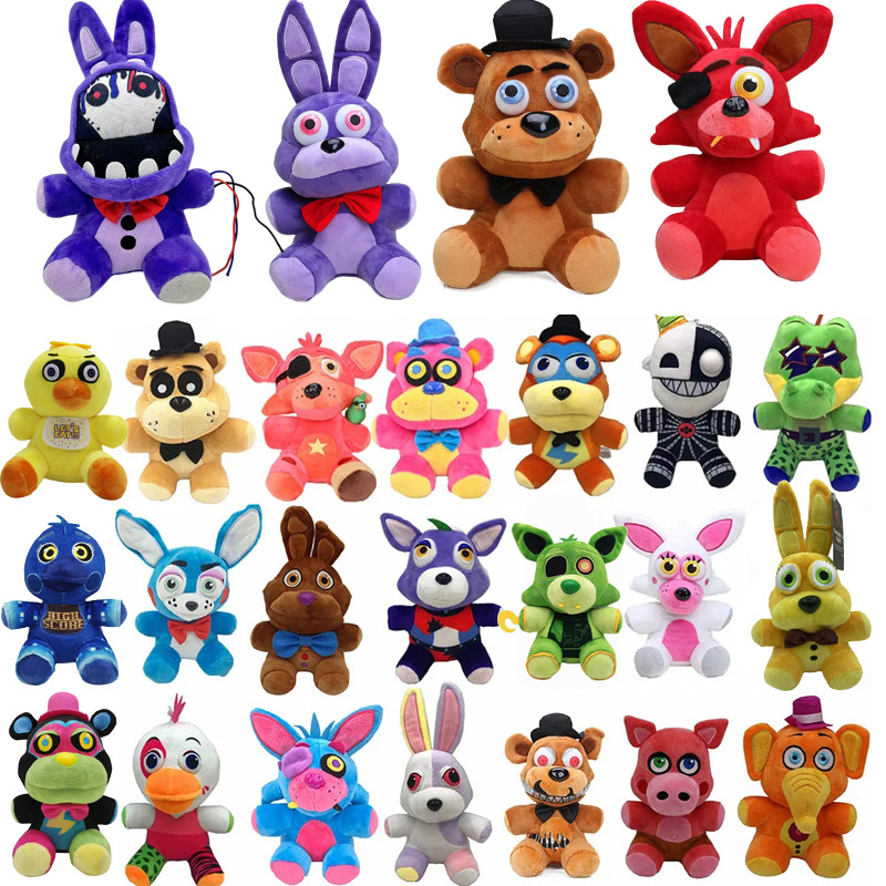 F Night At Freddy Fnaf Cute S Game Doll Bonnie Bear Foxy Cartoon Stuffed Dolls Freddy Toy Gifts