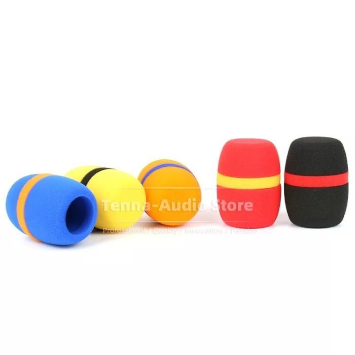 Busa Mic Sponge 2Pcs Anti Pop Filter Microphone Foam Cover Handle Senheiser Skm 100 300 500 Mzw