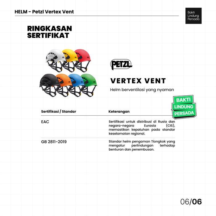 PETZL VERTEX VENT - PETZL SAFETY HELMET - PETZL HELM - HELM PETZL VENTILASI - HELM VENTILASI - HELM