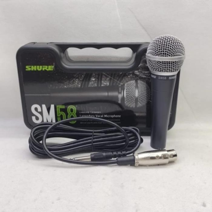 Mic Shure Sm 58 Mic Kabel Sm 58 Koper