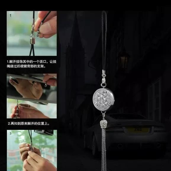 LEXUS gantungan spion mobil tengah logo pendant parfume parfum car