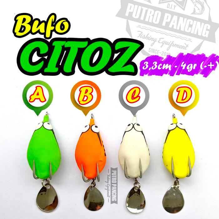 Lure Bufo Citoz Softfrog Soft Frog