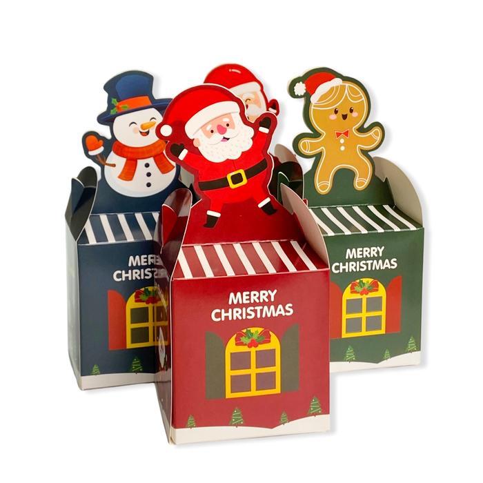 SCOOP NATAL KOTAK KADO GOODIE BAG 8.5X8.5X10CM 64401400