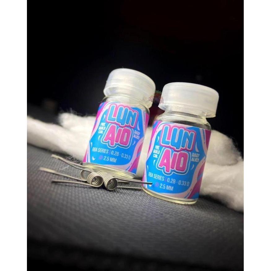 COIL LUN AIO 2.5MM COIL RBA 0.28 - 0.33 OHM AUTHENTIC 100%