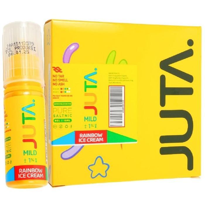 JUTA FREEZE MILD RAINBOW ICE CREAM 15ML 1% X 4PCS BY RSR BREW