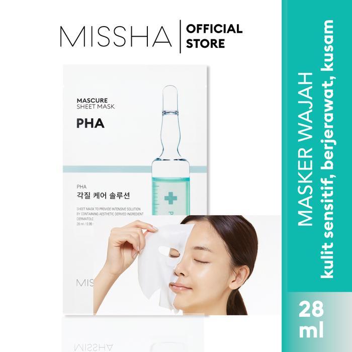 tsuw- Missha Mascure Sheet Mask - Masker Wajah (28Ml)