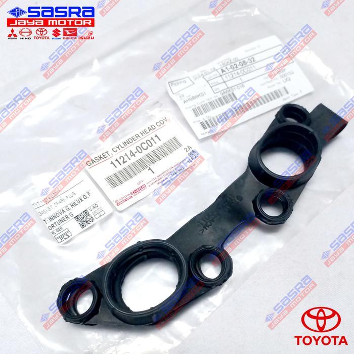 Gasket Spark Plug/Paking Busi Innova BensinHilux BensinFortuner Bensin 2005-2015 Ori Toyota Genuine