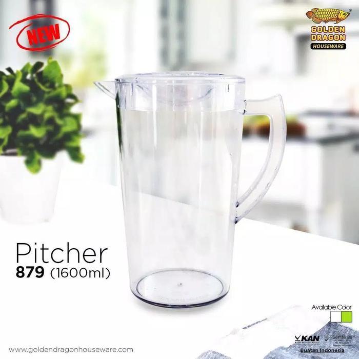 Teko Plastik / Pitcher Plastik 879 - Golden Dragon Houseware