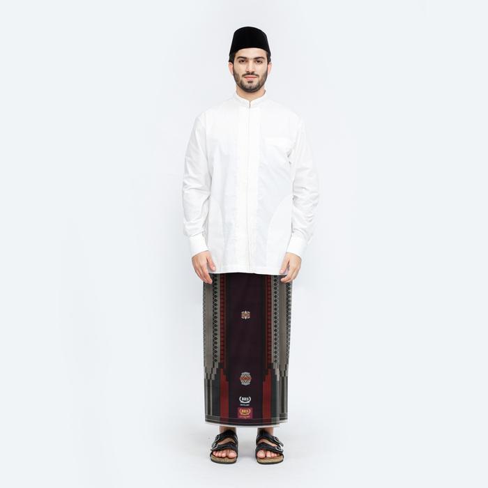 TERLARIS Sarung BHS Excellent Gold Motif E52 SGF SJ Merah READY STOCK